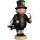 Seiffener Volkskunst Räucherfigur Schornsteinfeger Größe 21 cm
