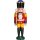 Seiffener Volkskunst Nussknacker König rot Größe 29 cm
