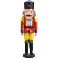 Seiffener Volkskunst Nussknacker König rot...