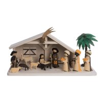 ULMIK Erzgebirge Krippenhaus mittel für 13 cm...