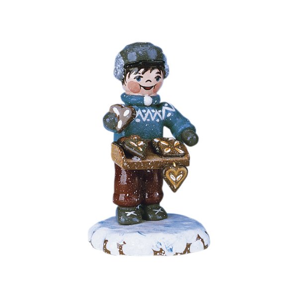 Hubrig-Volkskunst Winterkinder Leckere Lebkuchen Höhe 6,5cm