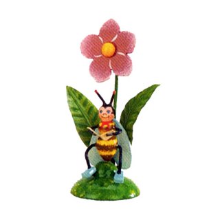 Hubrig-Volkskunst Miniaturen Bienchens Morgenpost Höhe 3 cm
