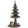 Hubrig-Volkskunst Miniaturen Sommerbaum mit Holzstücke Höhe 16 cm