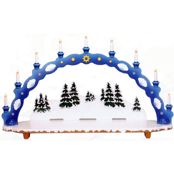 Hubrig-Volkskunst Schwibbogen WiKi Schwibbogen groß Breite 95 cm