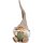 Seiffener Volkskunst Kugelräucherfigur Waldzwerg moosgrün Größe 19 cm