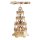 Müller Pyramide mit Waldmotiv 3-stöckig natur elektrisch Höhe 63 cm