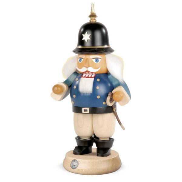 Müller Erzgebirge Nussknacker Polizist 12x23cm