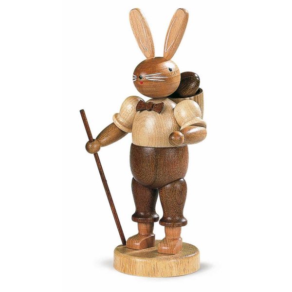Müller Erzgebirge Hasenmann natur groß Höhe 18 cm