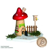 Kuhnert Erzgebirge Bastelset Rauchpilz Höhe ca. 12 cm