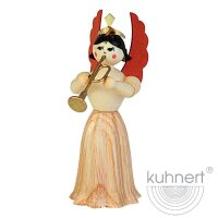 Kuhnert Konzertengel Engel Langrockengel Trompete natur 7 cm