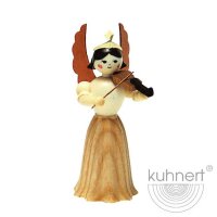 Kuhnert Konzertengel Engel Langrockengel Geige natur 7 cm