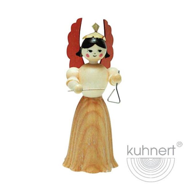 Kuhnert Konzertengel Engel Langrockengel Triangel natur 7 cm