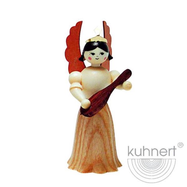Kuhnert Konzertengel Engel Langrockengel Mandoline natur 7 cm