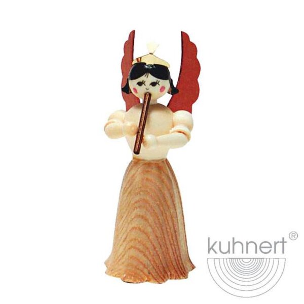 Kuhnert Konzertengel Engel Langrockengel Flöte natur 7 cm