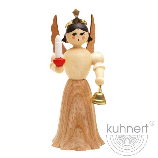 Kuhnert Konzertengel Engel Langrockengel Kerze natur 7 cm
