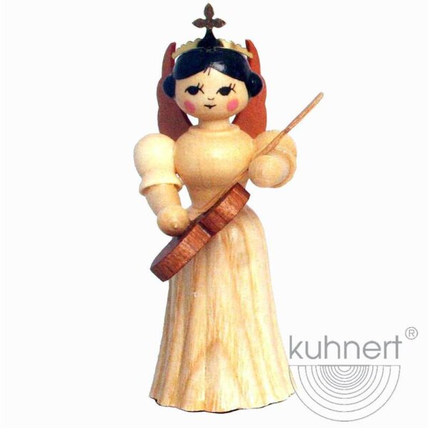 Kuhnert Konzertengel Engel Langrockengel mit Gitarre natur 5,5 cm