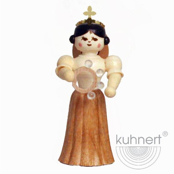 Kuhnert Konzertengel Engel Langrockengel mit Schellenring natur 5,5 cm