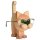 Kuhnert Erzgebirge Brillenständer Katze aus Massivholz