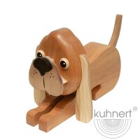 Kuhnert Brillenhalter Hund aus Massivholz