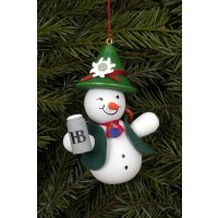 Christian Ulbricht Erzgebirge Baumbehang Schneemann Bayer...