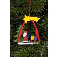 Christian Ulbricht Baumbehang Weihnachtsmann im Bogen 7,4...