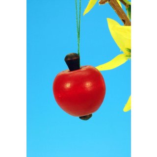 Christian Ulbricht Erzgebirge Baumbehang Apfel klein 3,0 / 4,7 cm