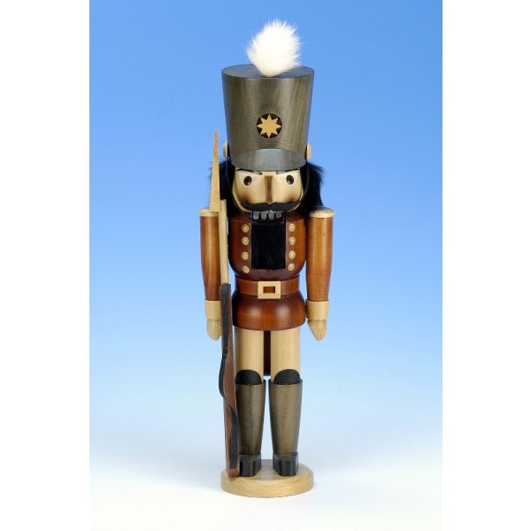 Christian Ulbricht Erzgebirge Nussknacker Soldat natur 43,0 cm