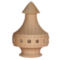 Pyramidenkopf groß 14 Löcher H 9,5 cm