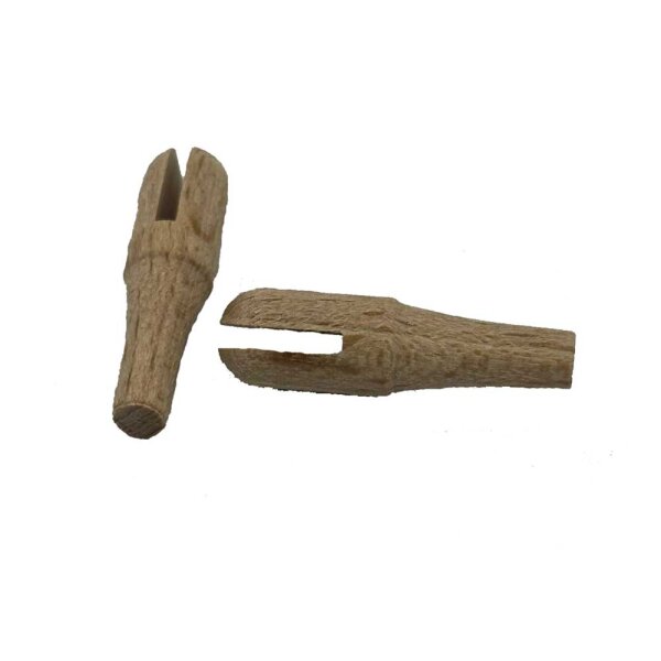 Flügelschaft Schaft 5 mm, lang 32 mm, Nut 2 mm