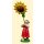 Wendt und Kühn Blumenmädchen mit Sonnenblume Größe 16 cm