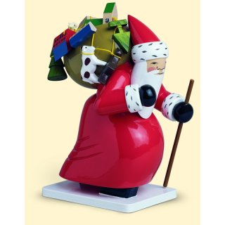 Wendt und Kühn Großer Weihnachtsmann mit Spielzeug Größe 14,5 cm