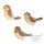 Kuhnert Erzgebirge Baumschmuck Vögel 6-er Set Echtholzfurnier