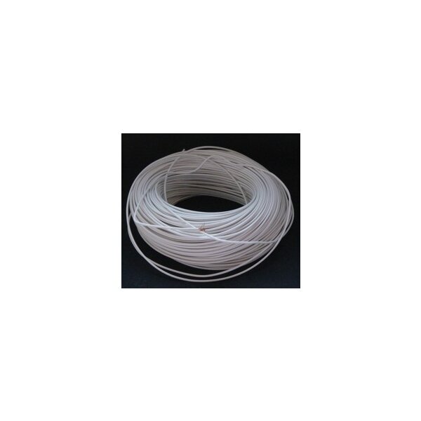 Litze - Draht Draht 0,24mm, weiß, 10m