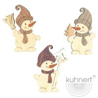 Kuhnert Baumschmuck Schneemänner 6-er Set