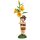 Hubrig-Volkskunst Blumenjunge mit Lilie Höhe 24 cm