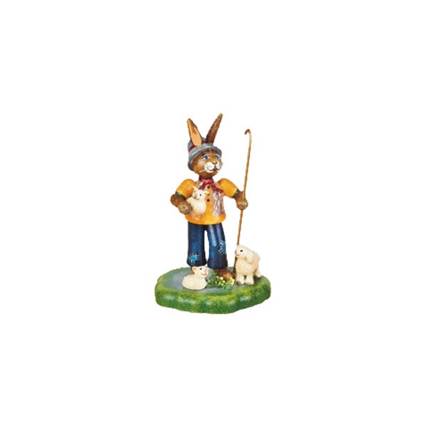 Hubrig-Volkskunst Hasenland Osterlämmer Höhe 10 cm