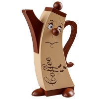 Müller moderne Räucherfigur Kaffeekanne 12 x 7...