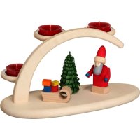 Seiffener Volkskunst Leuchterbogen Weihnachtsmotiv...