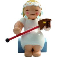 Wendt und Kühn Margeritenengel sitzend mit...