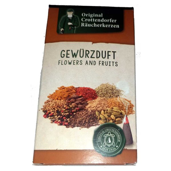 Crottendorfer Räucherkerzen Flowers & Fruits - Sensual Magic