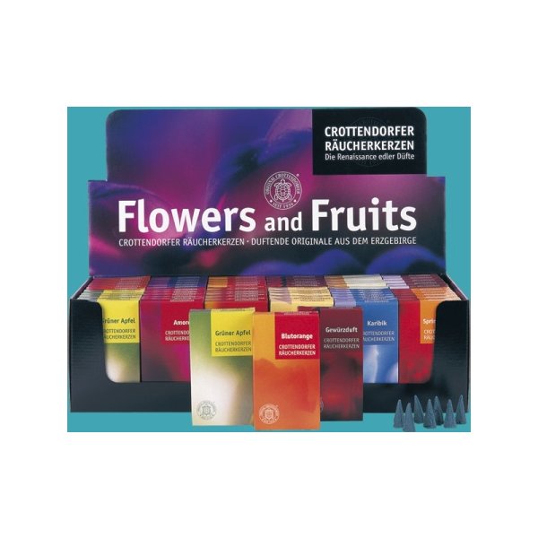 Crottendorfer Räucherkerzen Flowers & Fruits - Sensual Magic