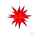 Herrnhuter Sterne 13 cm rot LED