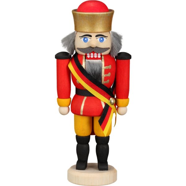 Seiffener Volkskunst Nußknacker Deutscher Typ 13 cm