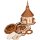 Seiffener Volkskunst Bastelset Seiffener Kirche mit Beleuchtung 17 cm
