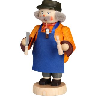 Seiffener Volkskunst Räucherfigur Spielzeugmacher Höhe 18 cm
