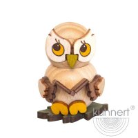 Kuhnert Eulenkind mit Buch Höhe 4 cm