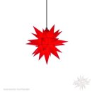 Herrnhuter Sterne Kunststoff 40 cm rot