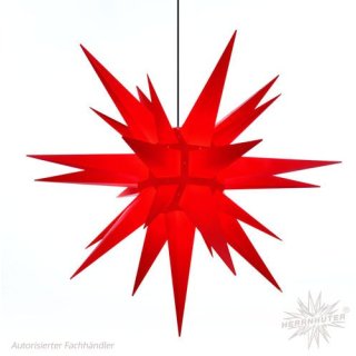 Herrnhuter Sterne Kunststoff 130 cm rot