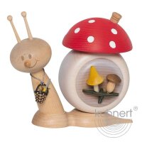 Kuhnert Rauchfigur Sunny Pilzschnecke 15 cm