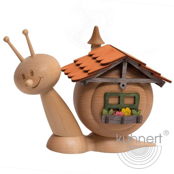 Kuhnert Rauchfigur Sunny Hausschnecke 15 cm